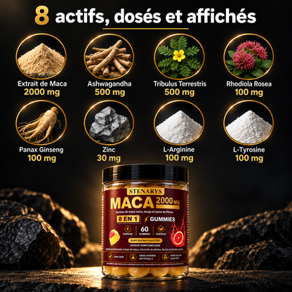 8 actifs dosés